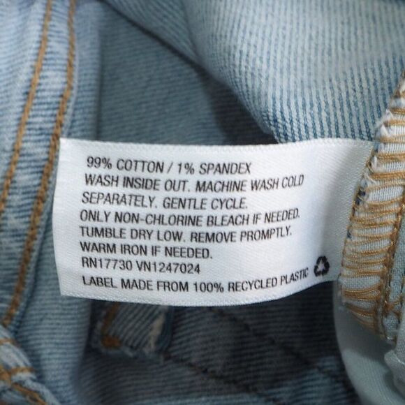 Wild Fable Highest Rist 90s Straight Jeans Light Wash 00/24 - Picture 4 of 12